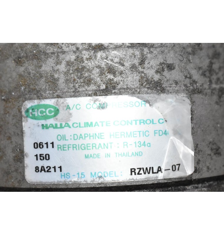 Κομπρεσέρ Aircondition Ford Ranger / Mazda BT50 2.5 WL 2005-2010 RZWLA-07