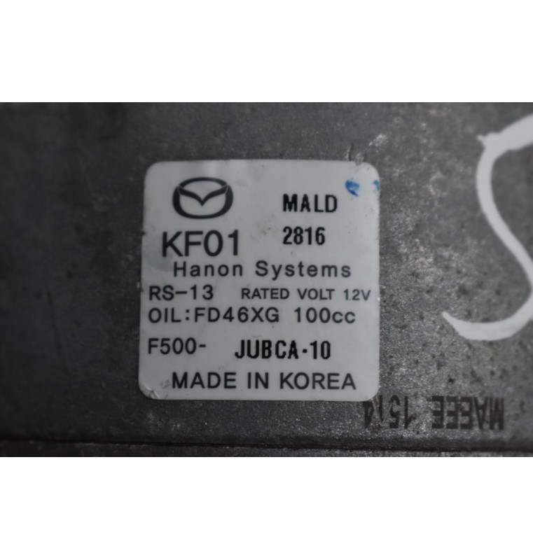 Κομπρεσέρ Aircondition - A/C Mazda CX-5 / 6 2.2 Diesel SH 2012-2020 F500-JUBCA-10