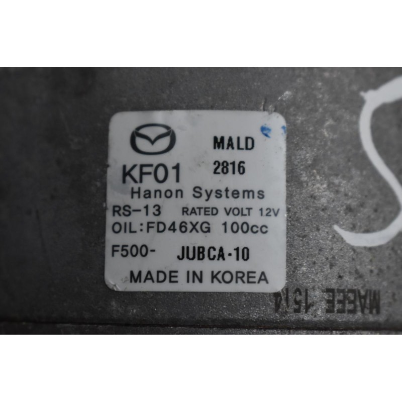 Κομπρεσέρ Aircondition - A/C Mazda CX-5 / 6 2.2 Diesel SH 2012-2020 F500-JUBCA-10