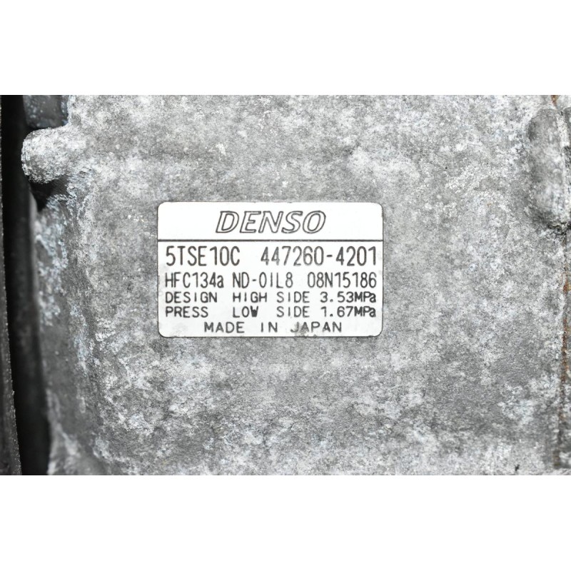 Κομπρεσέρ Aircondition Toyota Auris / Yaris 1NR 1.3 2008-2015 DENSO 447260-4201 5TSE10C