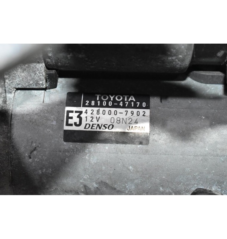 Μίζα Toyota Yaris 1.3  1NR 2010-2018 28100-47170 428000-7902