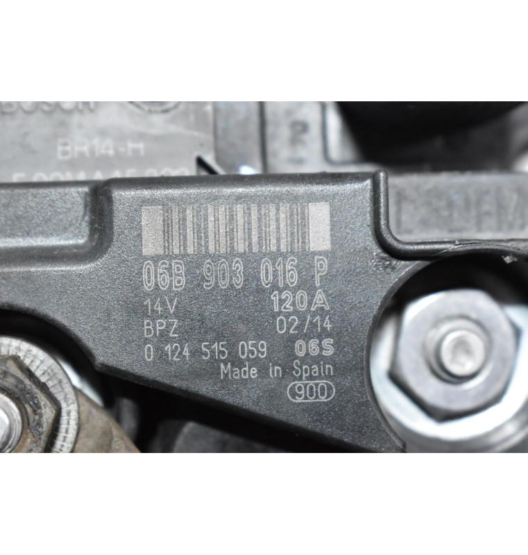 Δυναμό Audi A4 1.8T BEX / BFB 2002-2004 BOSCH 06B903016P 0124515059