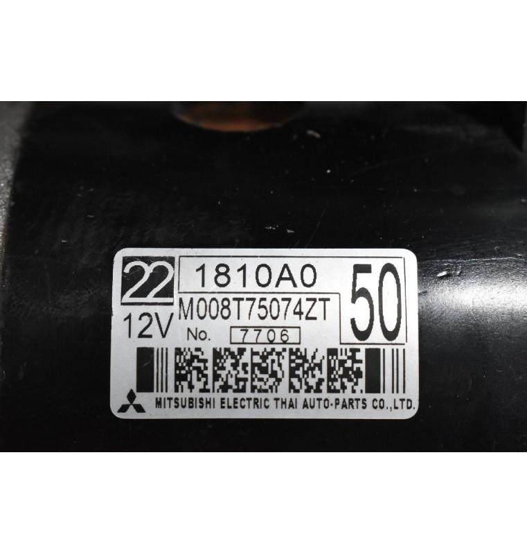 Μίζα Mitsubishi Pajero 2.8cc 4M40 1994-2004 MITSUBISHI 1810A050 M008T75074ZT (10 Δόντια)