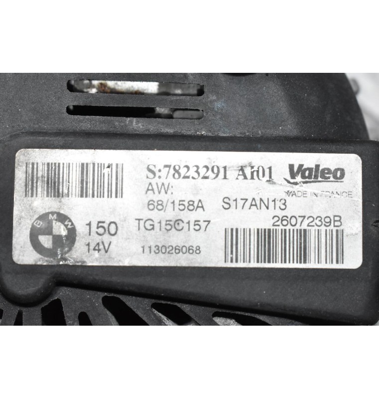 Δυναμό Mini - BMW 1.6 - 2.0D N47C20A - N47C16A 2010-2016 VALEO 7823291 A101 (Γνήσιο)