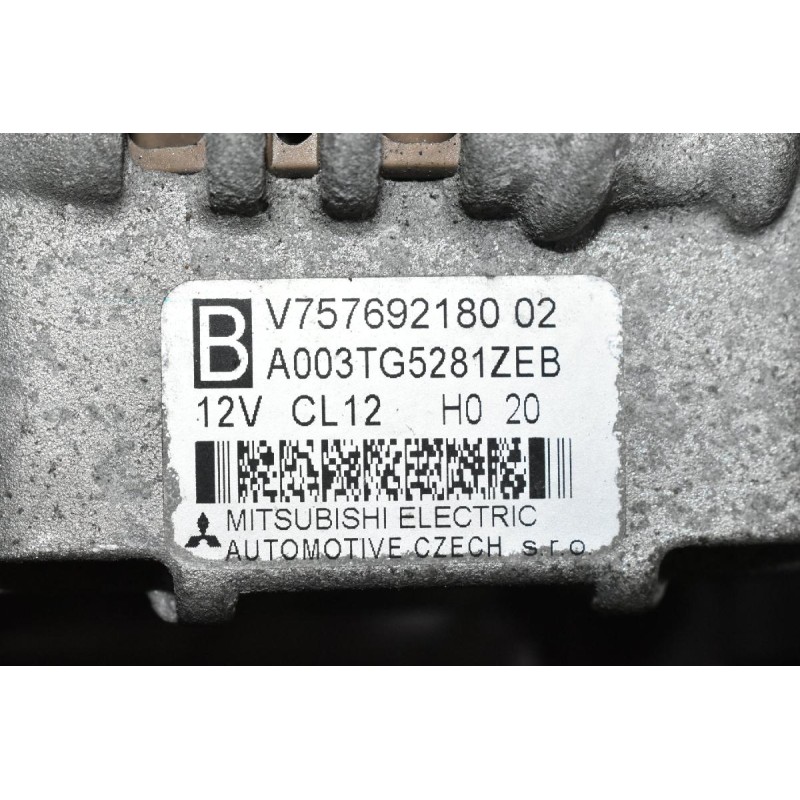 Δυναμό Mini Cooper R56 1.6 N16B16A 2010-2013 MITSUBISHI V75769218002 A003TG5281ZEB