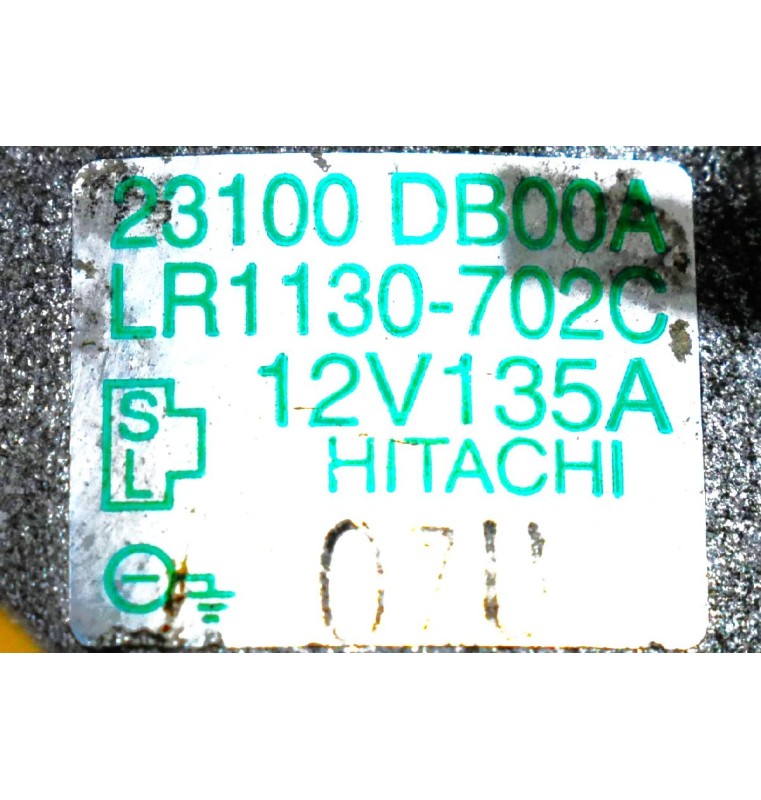 Δυναμό Nissan Cabstar ZD30 2005-2015 HITACHI 23100-DB00A