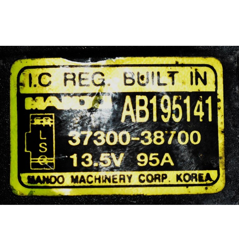 Δυναμό Hyundai Santa Fe 2.4 16V G4JS 195ps 2001-2006 37300-38700