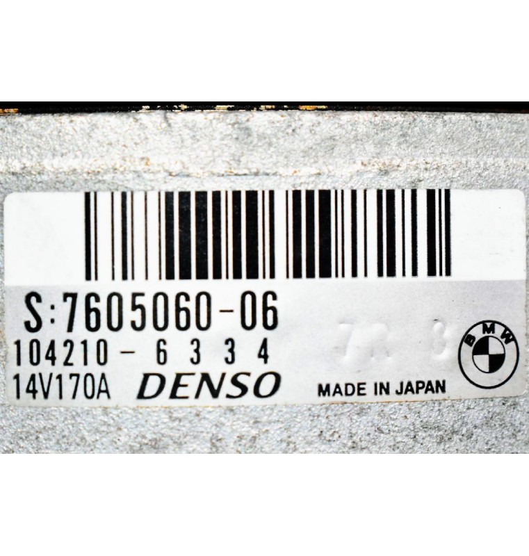Δυναμό Bmw 118i 116i 114i 120i (F20/21) N13B16A 2010-2018 DENSO 7605060-06 104210-6334 170A