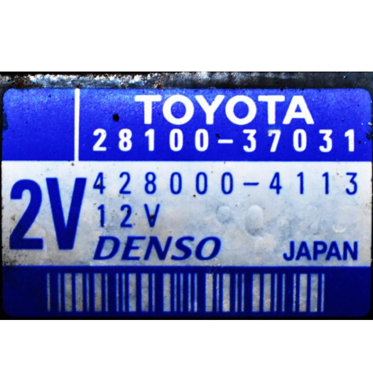 Μίζα Toyota RAV4 2.0 3ZR 2009-2015 28100-37031 428000-4113