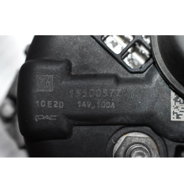 Δυναμό Chevrolet Cruze 1.6 F16D4 2009-2017 13500577 100A