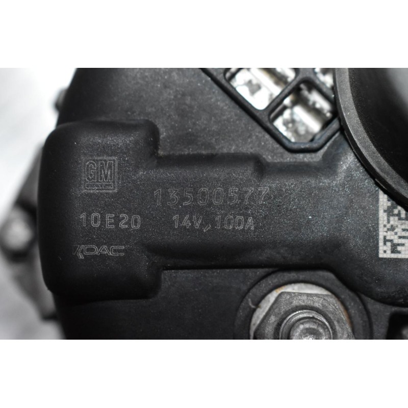 Δυναμό Chevrolet Cruze 1.6 F16D4 2009-2017 13500577 100A