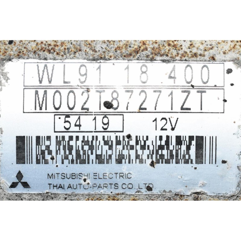 Μίζα Ford Ranger / Mazda B2500 2.5TD WL 12V 1998-2005 WL9118400 M002T87271ZT