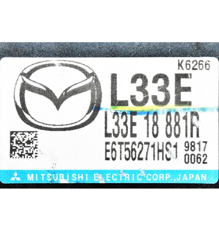 Εγκέφαλος Κινητήρα Mazda MPV 2.3 L3 2004-2009 L33E18881R E6T56271HS1