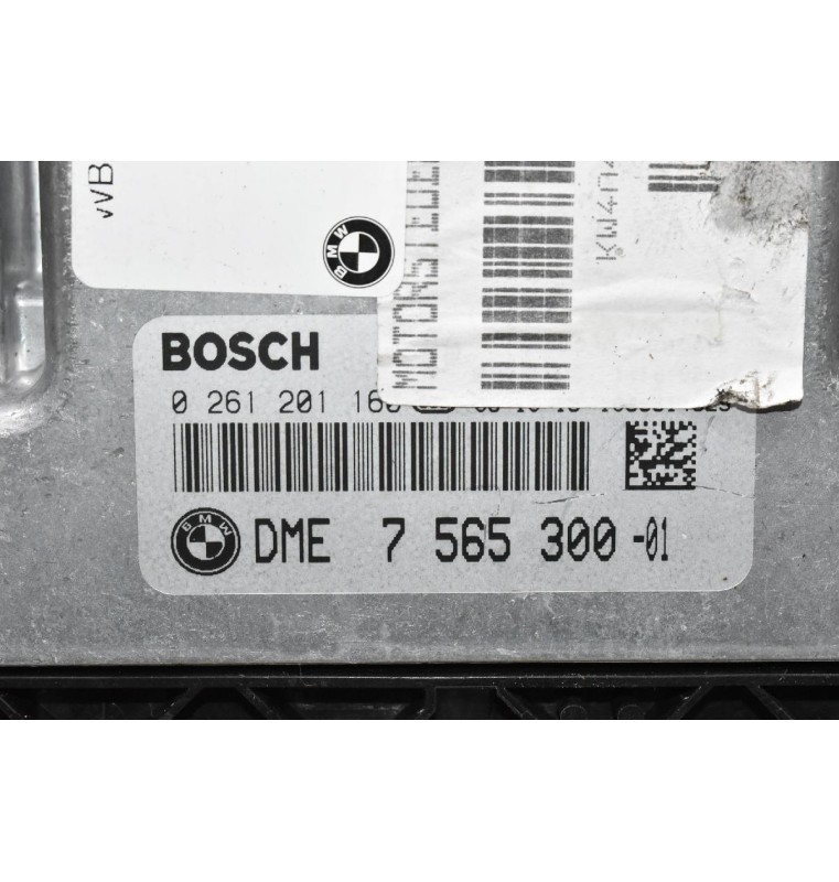 Εγκέφαλος Bmw E90 2.0 N46B20BF 2004-2008 BOSCH 7565300-01 0261201160