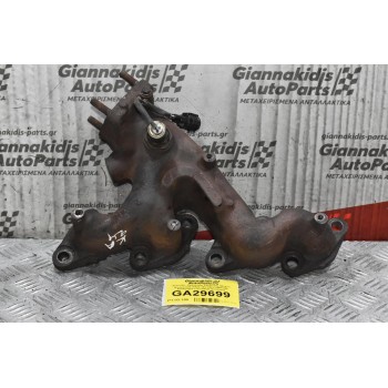 Χταπόδι - Πολλαπλή Εξαγωγής Nissan Navara D22 KA24 16V 2001-2005 (Με Αισθητήρα λ (Lambda Sensosr))