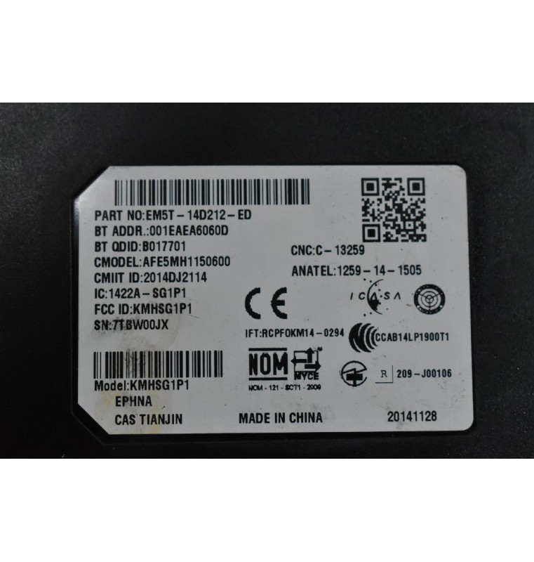 Μονάδα ελέγχου Bluetooth Ford Ranger Wildtrak 2013-2018 EM5T-14D212-ED