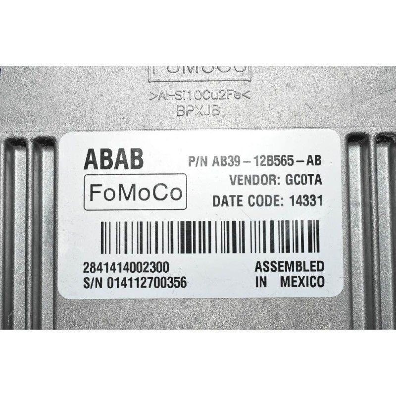 Σετ Immobilizer Ford Ranger Wildtrak 3.2 SA2R 2013-2018 AB39-12B565-AB AB39-12A650-FF DB39-14A073-DB AB39-10849-GN AB39-3F880-AA