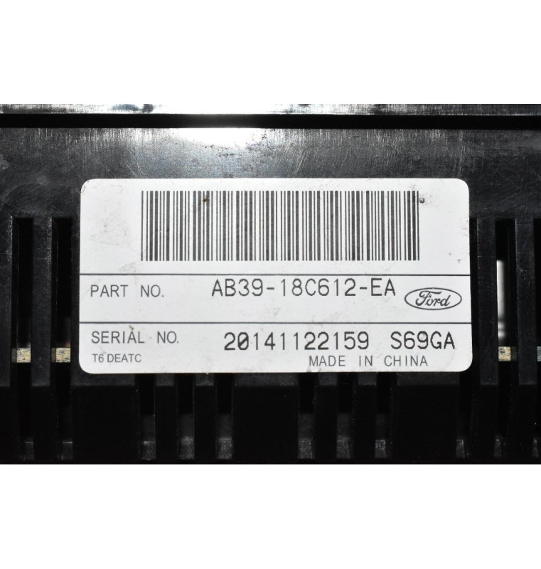 Χειριστήριο Κλιματισμού Ford Ranger Wildtrak 2013-2018 AB39-18C612-EA