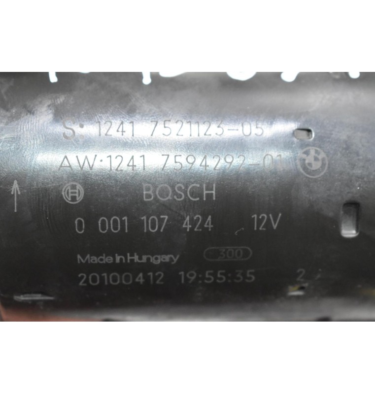 Μίζα Bmw 3 E87 E90 N43B20AA 2005-2010 BOSCH 7594292-01 0001107424