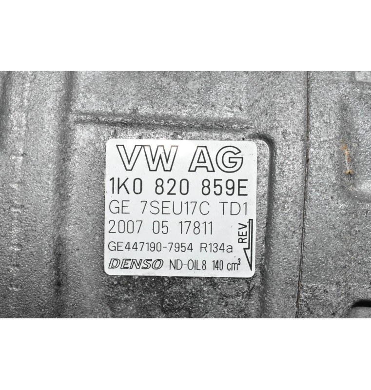Κομπρεσέρ Aircondition Volkswagen Golf IV 1.4cc TSI BMY 2008-2013 1K0820859E GE7SU17CTD1