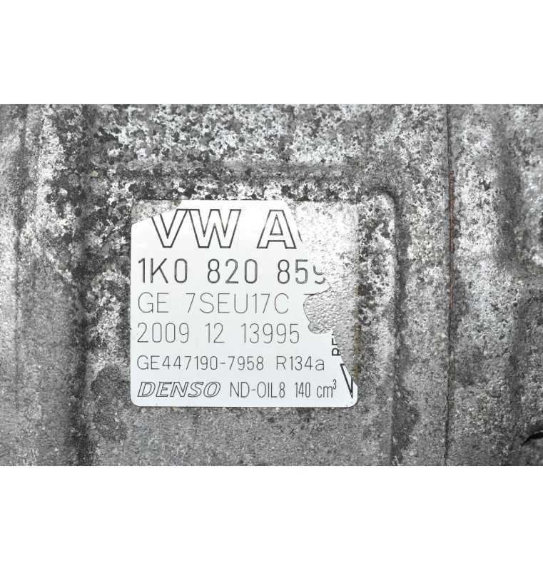Κομπρεσέρ Aircondition Volkswagen Golf IV 1.4cc TSI CAV 2008-2013 DENSO 1Κ0820859S GE447190-7958