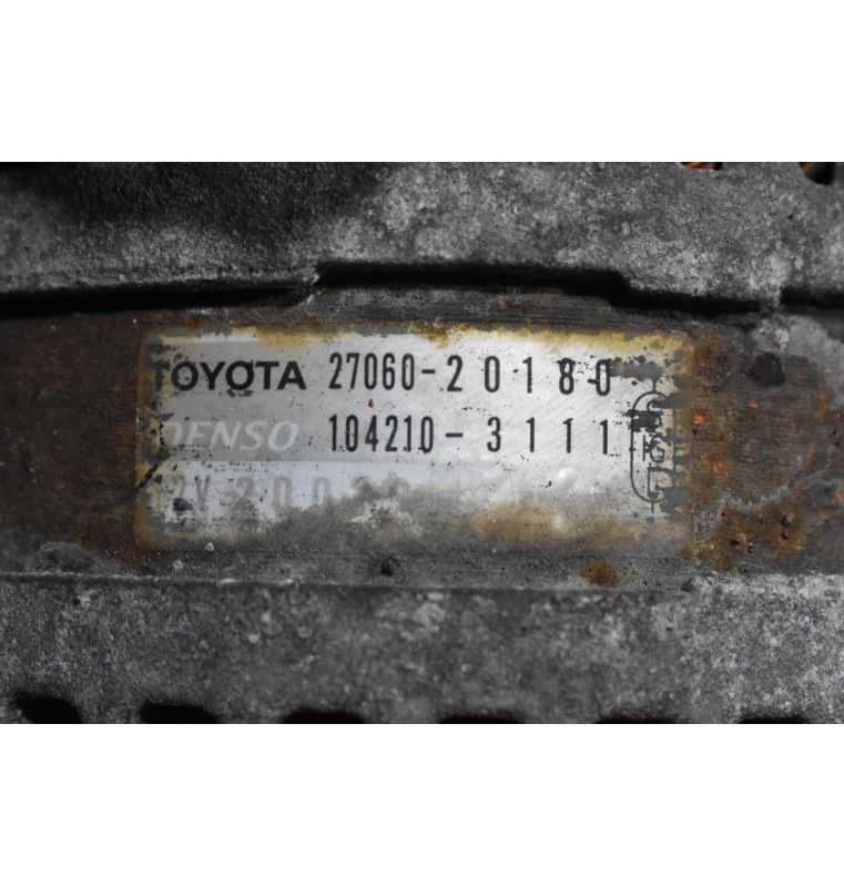 Δυναμος Lexus RX300 1MZ-FE 2000-2015 27060-20180 104210-3111