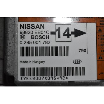 Σετ Αερόσακων Κομπλέ Nissan Navara D40 2005-2015 (Με Αισθητήρες Κρούσεως)(Λείπει το Καπάκι του Συνοδηγού)