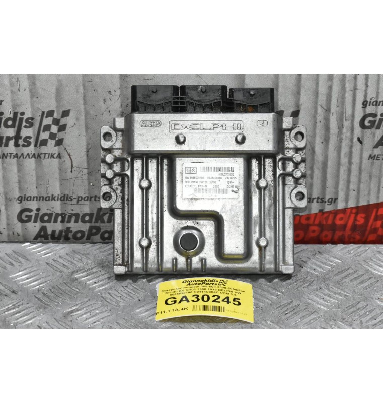 Εγκέφαλος Peugeot 308-508-3008-5008/Fiat Scudo 2.0 RH02 2008-2015 DELPHI HW 9666098180 R0414C004C DCM 3.5