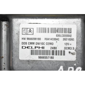 Εγκέφαλος Peugeot 308-508-3008-5008/Fiat Scudo 2.0 RH02 2008-2015 DELPHI HW 9666098180 R0414C004C DCM 3.5
