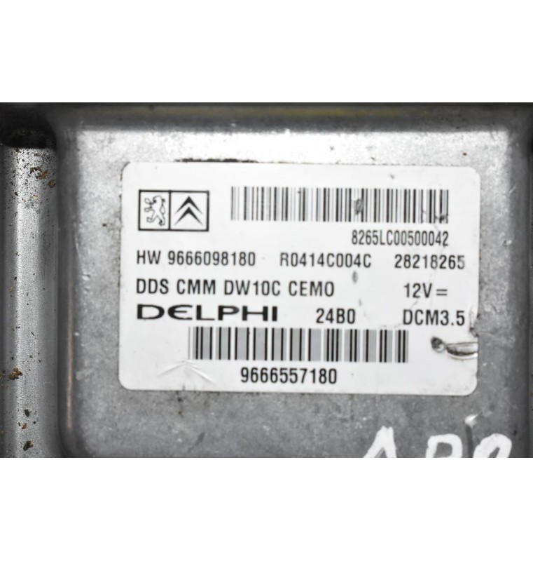 Εγκέφαλος Peugeot 308-508-3008-5008/Fiat Scudo 2.0 RH02 2008-2015 DELPHI HW 9666098180 R0414C004C DCM 3.5