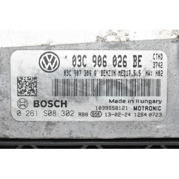 Εγκέφαλος Volkswagen Scirocco / Golf VII 1.4 TSI CZC 125ps 2013-2021 BOSCH 03C906026BE 0261S08302 MED17.5.5