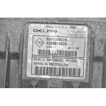 Σετ Immobilizer Renault Clio 1.5 DCI K9K 2005-2012 8200399038 8200652285 N0502060