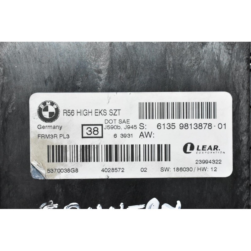 Μονάδα Ελέγχου Καμπίνας Mini Countryman R60 2.0D N47C20 2011-2016 9813878-01