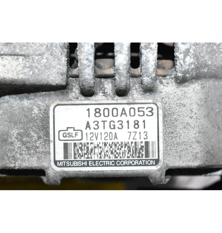 Δυναμό Mitsubishi Outlander 2.4 4B12 2007-2012 1800A053 A3TG3181 120A