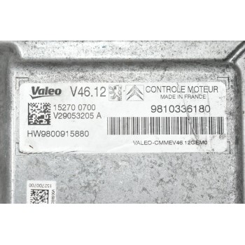 Εγκέφαλος Κινητήρα Citroen C3 / Pegeuot 208 HM01 1.2 2013-2019 9810336180 152700700 V29053205A