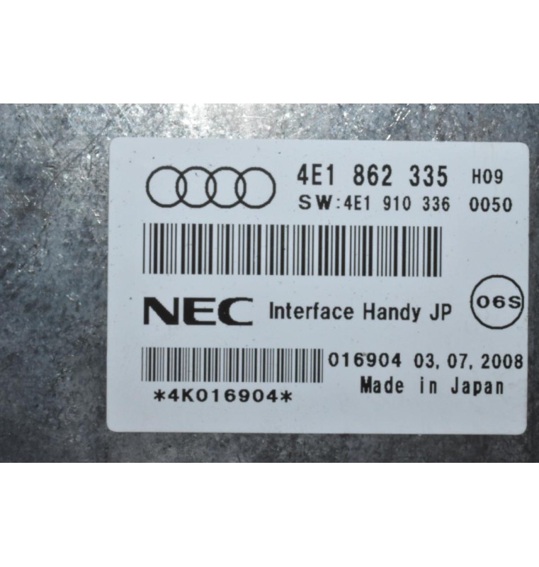 Μονάδα Ελέγχου Audi A4 2008-2012 4E1862335