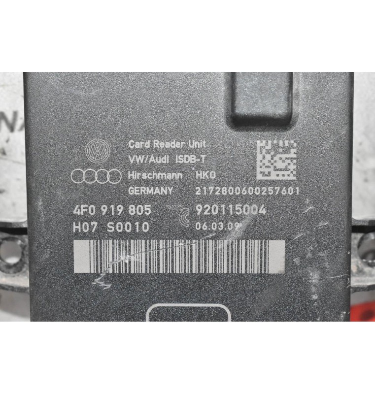 Μονάδα Τηλεόρασης Audi A4 2008-2012 4F0919805 (Υποδοχή Καρτας)