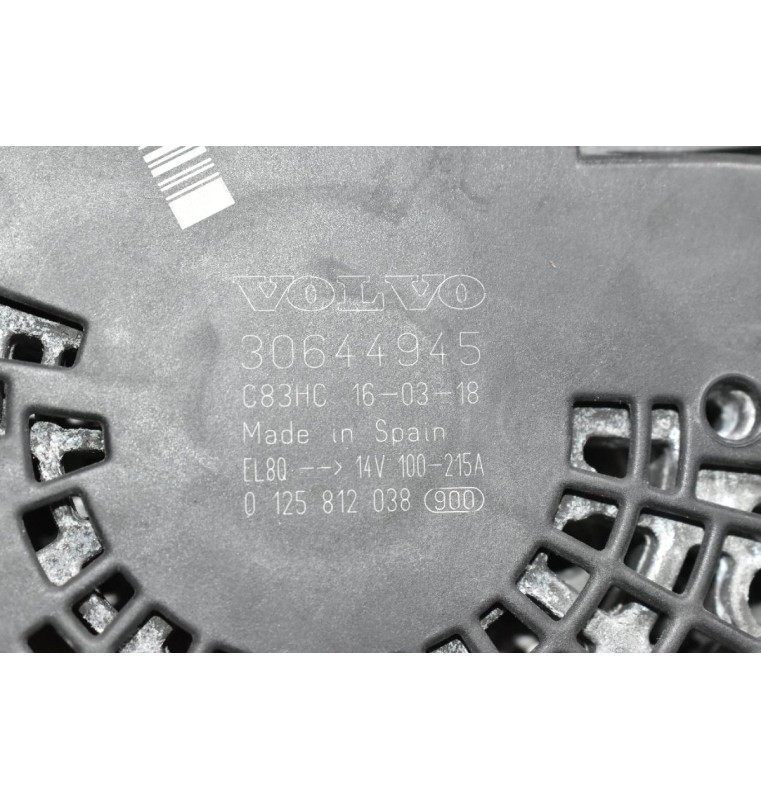 Δυναμό Volvo V40 1.5 B4154T 2013-2019 30644945