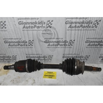 Ημιαξόνιο Εμπρός Nissan Navara D40 2005-2015 ΚΟΜΜΕΝΗ ΦΥΣΟΥΝΑ