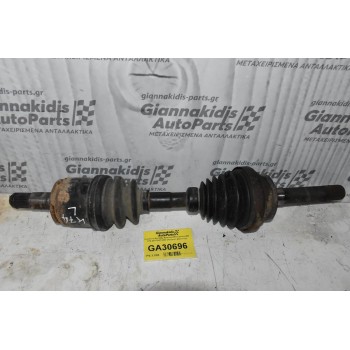 Ημιαξόνιο Εμπρός Αριστερο Mitsubishi L200 K74 4X4 1997-2005 (Κομμενη φυσουνα)