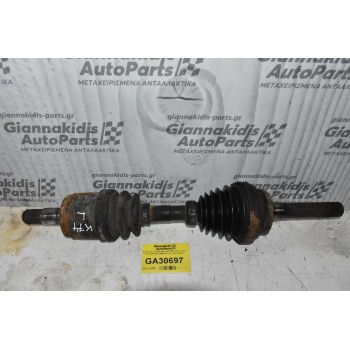 Ημιαξόνιο Εμπρός Αριστερο Mitsubishi L200 K74 4X4 1997-2005 (Κομμενη φυσουνα)