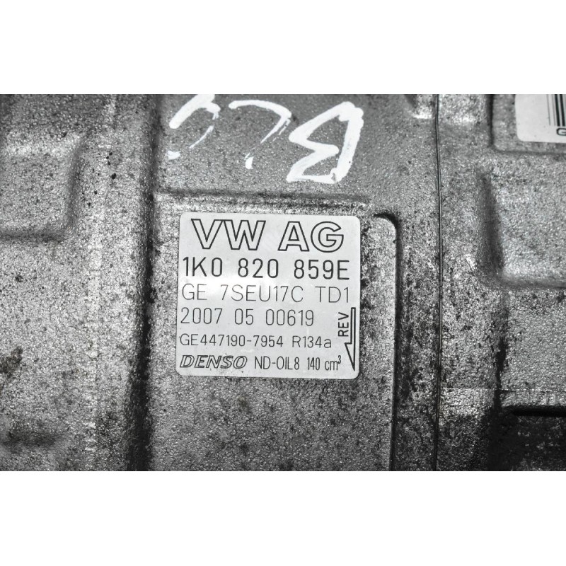 Κομπρεσέρ Aircondition Volkswagen Golf IV 1.4 TSI BLG 2008-2013 1K0820859E GE7SU17CTD1 (Μικρό Σπάσιμο Στην Τροχαλία)