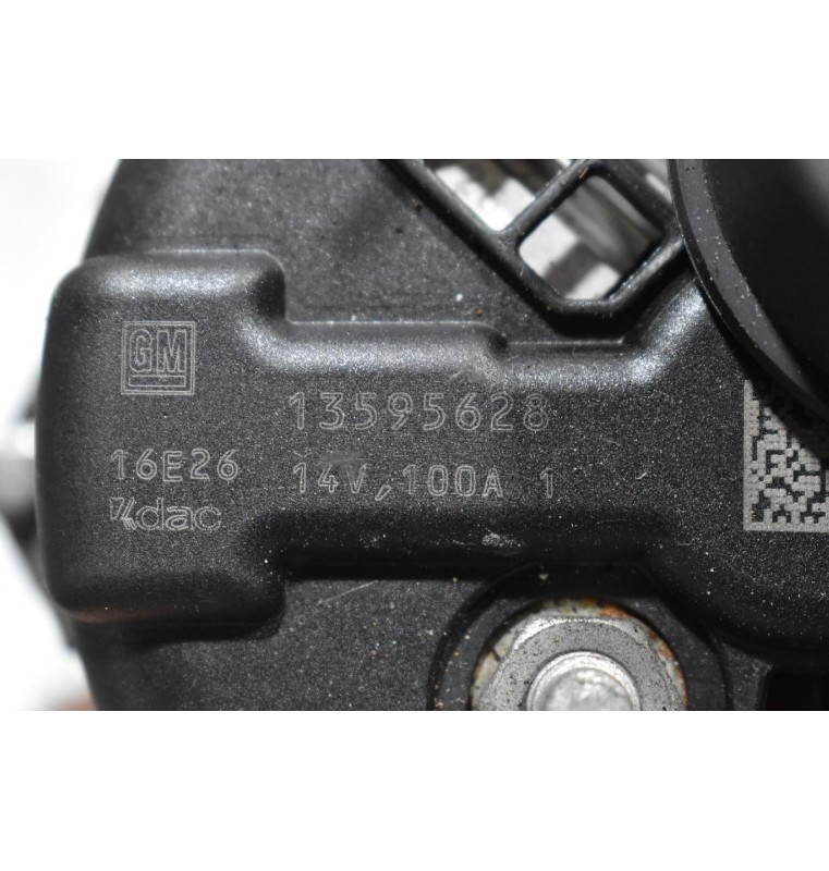 Δυναμό Chevrolet Cruze 1.6 F16D4 2009-2017 13595628 100A