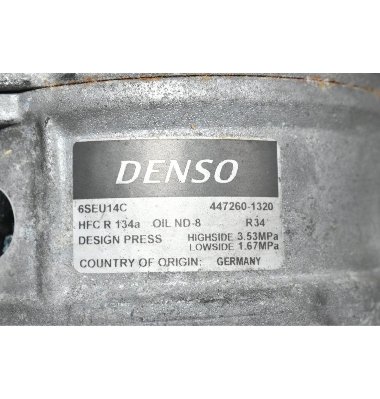 Κομπρεσέρ Aircondition - A/C Audi A4 BRD 2.0 TDI 170PS 2005-2008 DENSO 447260-1320 6SEU14C