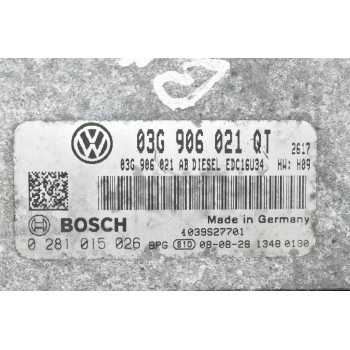 Εγκέφαλος Skoda Octavia 2.0 BMP 2001-2010 BOSCH 03G906021QT 0281015026