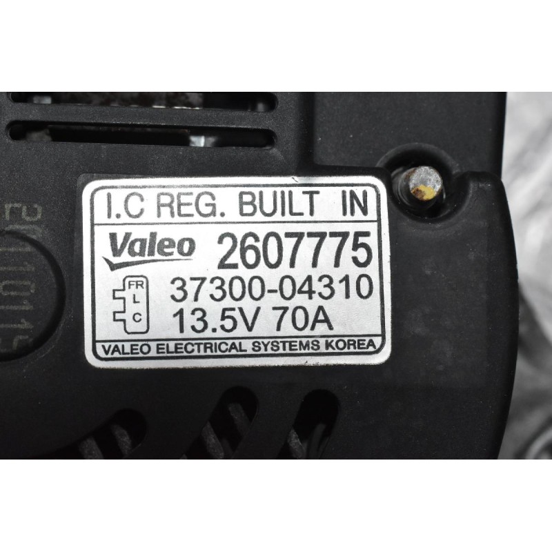 Δυναμό Kia Picanto Hyundai i10 1.0 G3LA 2011-2017 37300-04310 70A