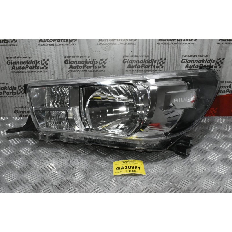 Φανάρι Εμπρός Αριστερό Toyota Hilux Revo 2015-2019 (Μηχανικό)