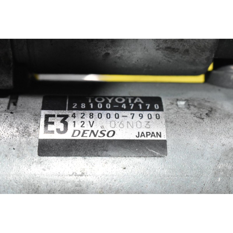 Μίζα Toyota Yaris 1.3  1NR 2010-2018 28100-47170 428000-7900