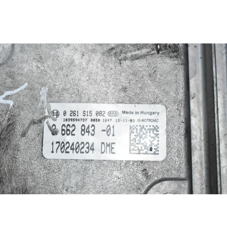 Εγκέφαλος Mini Cooper BMW 218i 1.5 Turbo B38A15A 2014-2020 BOSCH 8662843-01 170240234 DME 0261S15082