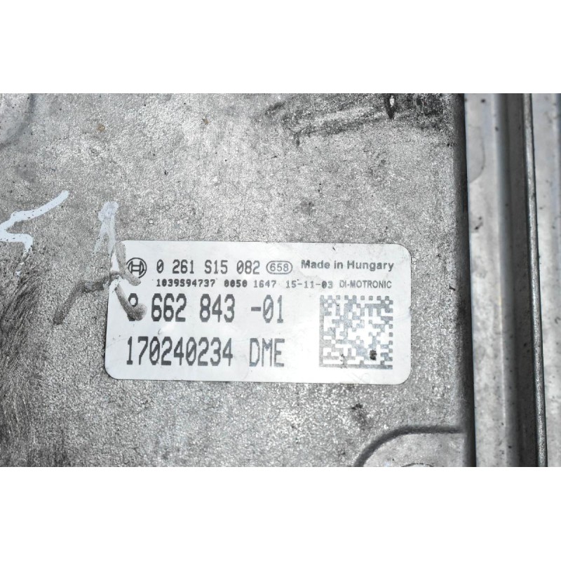 Εγκέφαλος Mini Cooper BMW 218i 1.5 Turbo B38A15A 2014-2020 BOSCH 8662843-01 170240234 DME 0261S15082